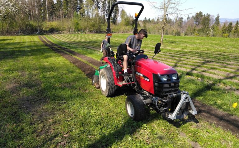 Mit Flächenrotte zu neuen Beeten